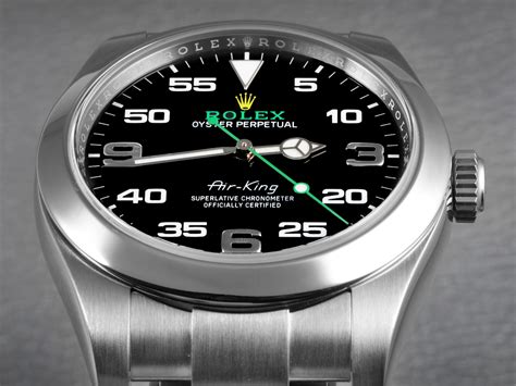 rolex air king wall clock